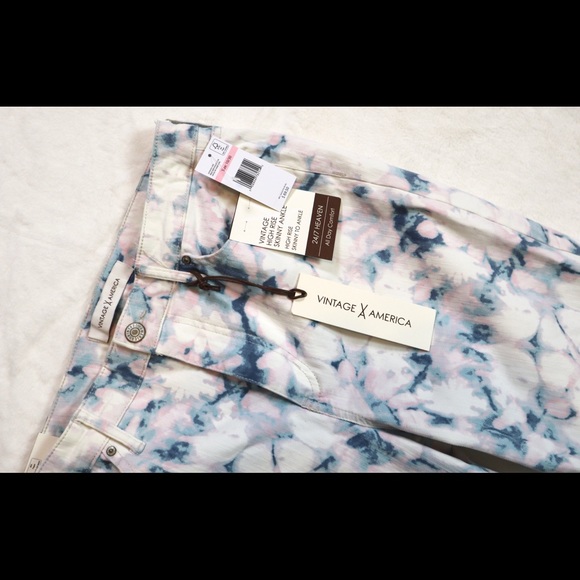 Vintage America. High rise skinny to ankle. - Picture 6 of 10